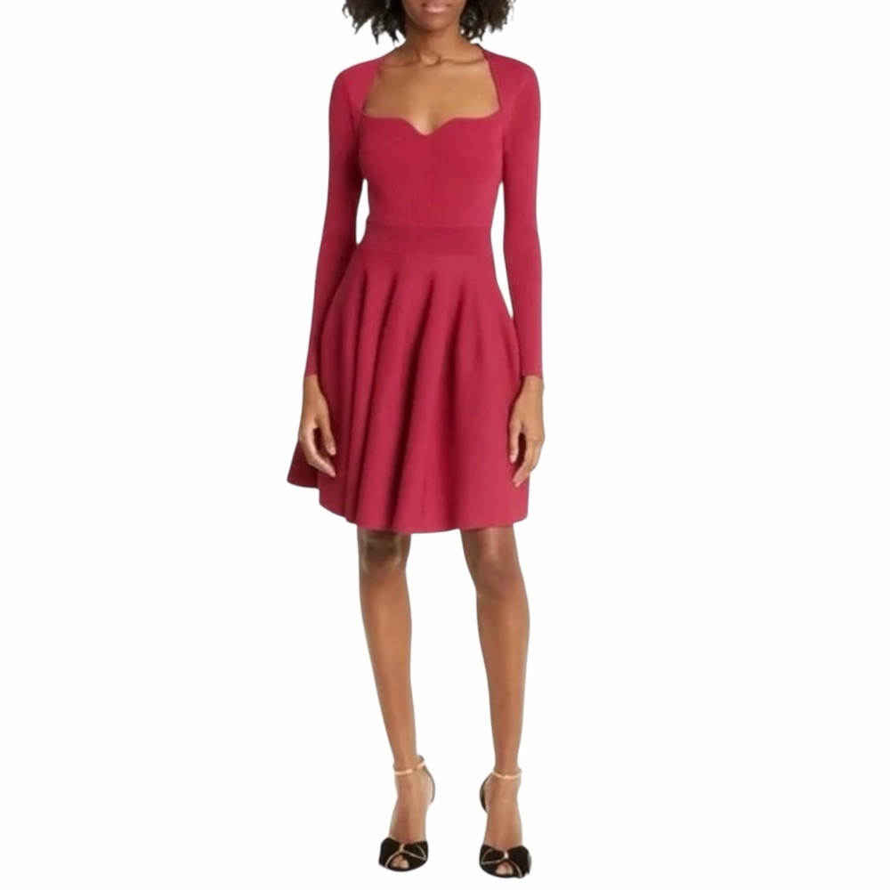 Ted Baker Vienna Sweetheart Neckline Flare Dress -